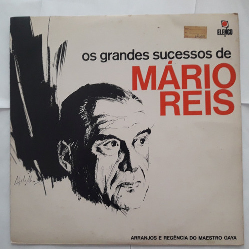 Lp Vinil (vg+) Mario Reis Os Grandes Sucessos De Mário Reis