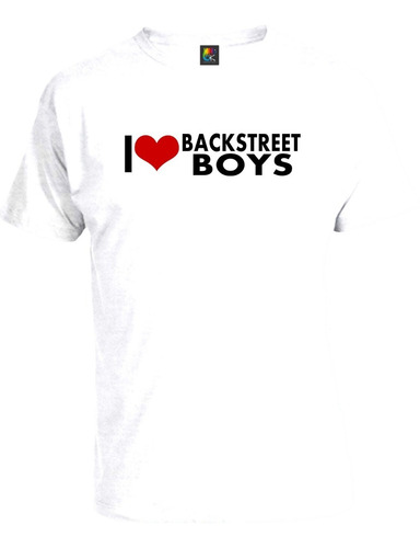 Imagen 2 de 4 de Remera I Love Backstreet Boys - Ok Creativo
