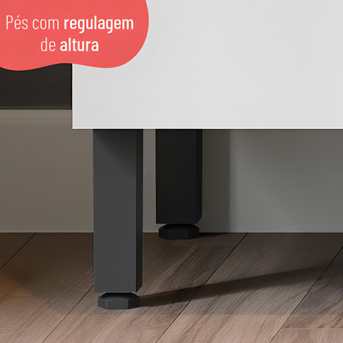 Cozinha Completa Thela Ana Com Armário E Balcão Mel/branco