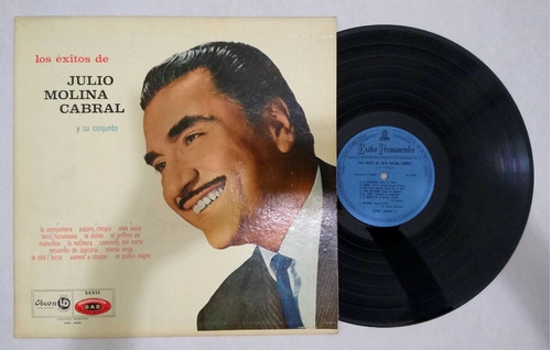 Julio Molina Cabral Los Exitos De Vinilo Lp Vg+ 8 Ptos. 