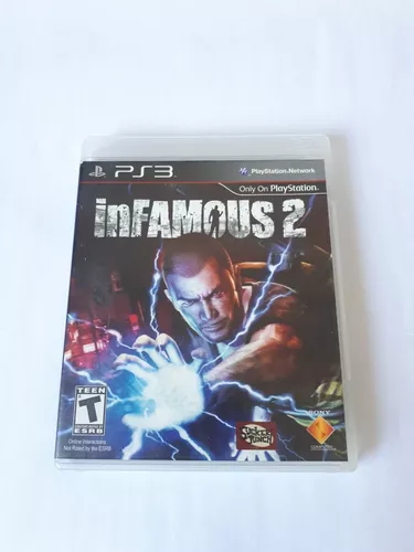 Jogo Ps3 Infamous Mídia Física Original