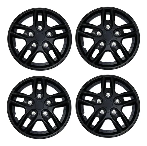 comprar Estilo Presion 15  Pop-on Tipo Tapa Rueda Color Negro Mate