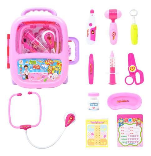 Nurse Doctor Pretend Play - Estuche De Juguete Con Luz Y Son