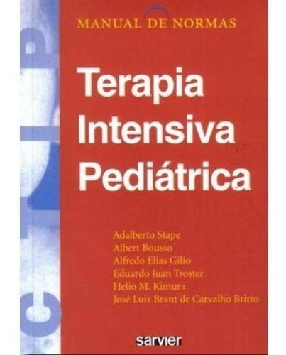Livro - Manual De Normas Terapia Intensiva Pediatrica