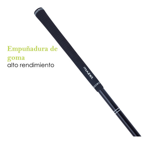Imagen 6 de 8 de Driver Golf Antislice Mazel Titanio Maxima Distancia Premium