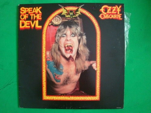 Ozzy Osbourne Speak Of The Devil Lp Vinilo Usa 82 Hh