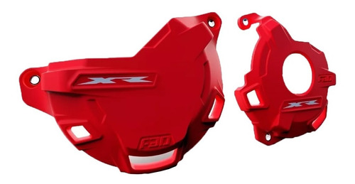 Tapas Protectoras De Motor Rojas F3d Xr250 Tornado 