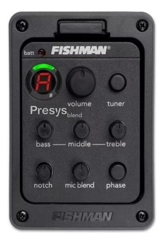 Fishman Presys Blend 301 Cápsula Ecualizador Para Guitarra