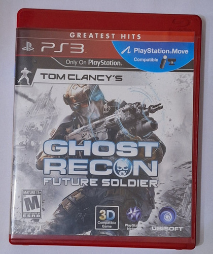   Ps3 Tom Clancy´s Ghost Recon Future Soldier 
