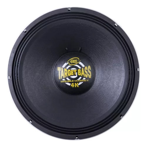 Woofer Eros E-18 Target Bass 4k 2000w Rms Target 4.0 Branco