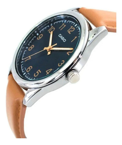 Reloj Para Hombre Casio Casio Mtp-v005l-2b4udf Marrón