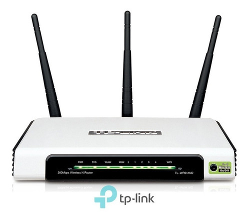 Router Wireless Tp-link Tl-wr941nd Wifi 300m Modem 3 Antenas