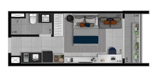 Studio Residencial Para Venda, Perdizes, São Paulo - St2297. - St2297-inc