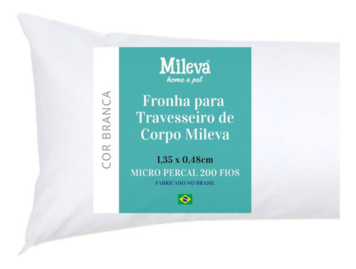 Fronha Para Travesseiro De Corpo Xuxão Cores 1.35m X 48cm