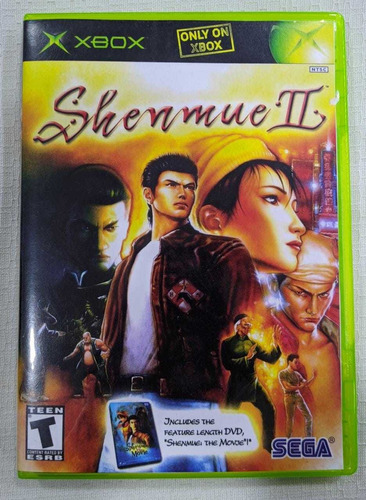 Shenmue 2 Xbox Clásico ¡envío Inmediato! (Usado)