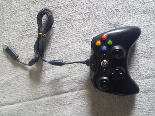 Joystick Original Xbox 360 + Batería + Cable Juega Y Carga 