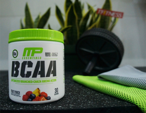 Imagen 9 de 9 de Bcaa Muscle Pharm Mp Essentials En Polvo 30serv Aminoácidos