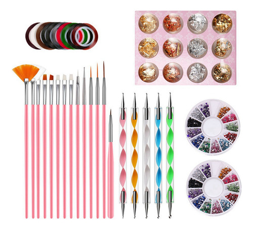 Estampilla Para Uñas, Herramienta De Decoración De Uñas Con