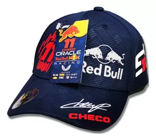 Gorra Checo Perez 11 Red Bull F1 Beisbolera Formula 1