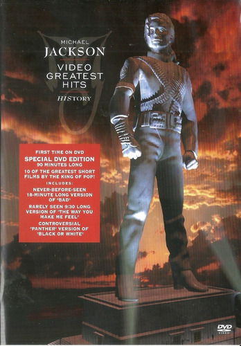 Michael Jackson Video Greatest Hits History | Dvd Música