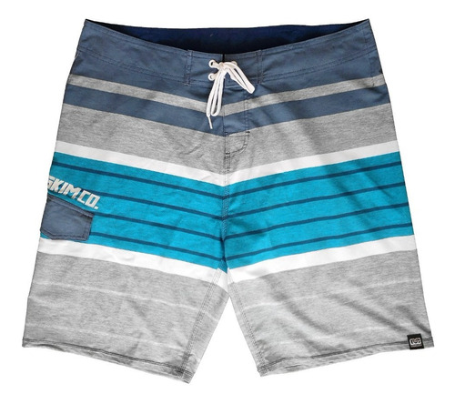 Pantaloneta Db Boardshort Surf Azul Original Con Etiquetas