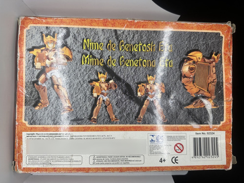 Mime De Eta Bandai Caballeros Del Zodiaco Asgard Vintage (Usado)