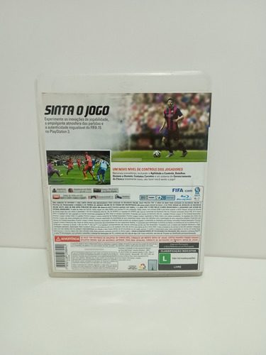 Jogo Ps3 Fifa 15 Midia Fisica (Usado)