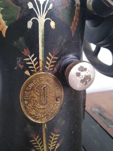 Máquina De Costura Singer 60 K 6 Gavetas Raridade Importada