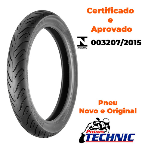 Kit Pneu Nxr Bros 150 90/90-18 + 275-18 C/ C Technic
