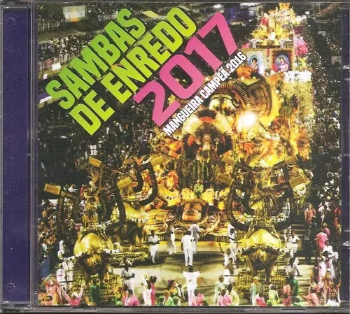 comprar Cd Sambas De Enredo 2017 - Mangueira Campeã 2016