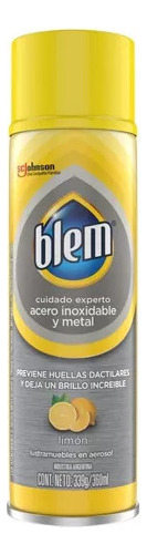 Limpiador Blem Acero Inoxidable Y Metal Limón Aerosol X 3 Un