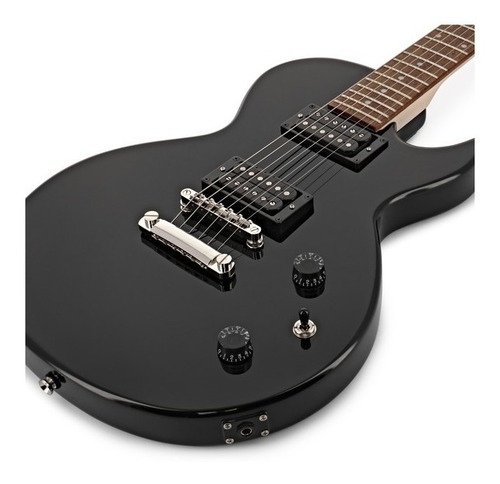 Cort Cr50 Bk Guitarra Electrica Les Paul Negra Classic Rock
