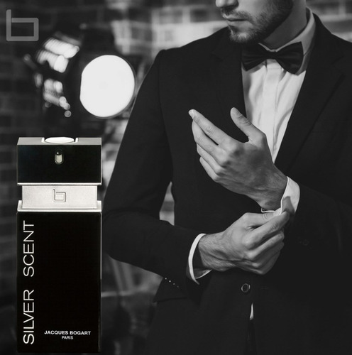 Jacques Bogart Silver Scent Eau De Toilette em Spray Masculino 100mL