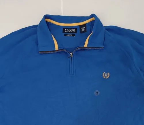 Playera Chaps Tipo Polo Manga Largastretch Cuotas sin inter s