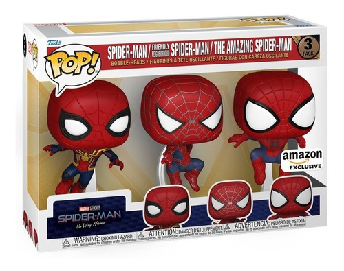 Funko Pop Marvel Spider-man: No Way Home 3 Pack