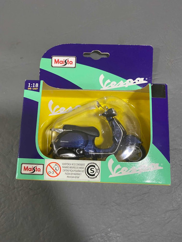 Imagen 3 de 5 de Maisto Vespa Escala 1/18
