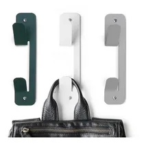 Comprar Percheros De Pared X3 Colores Gancho Colgador Muett Color Pack Oliva (verd\u002Fgris\u002Fbl)