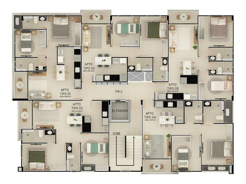 Apartamento À Venda, 55 M² Por R$ 248.355,00 - Manaíra - João Pessoa/pb - Ap0323