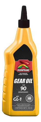 Liquido Trans Estandar Sae 90 Gear Oil 950 Ml Roshfrans