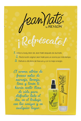 Imagen 2 de 2 de Pack Mother's Day 2020 Jean Nate Vitamina E Y Aloe Revlon