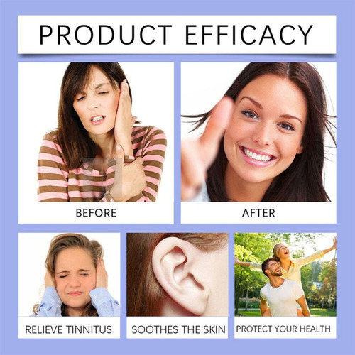 - Tinnitus Gotas For La Salud Del Oído, Apoyo Auditivo 30ml