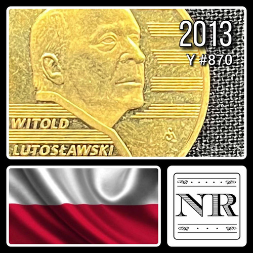 Polonia - 2 Zlotych - Año 2013 - Y #870 - Lutoslawski