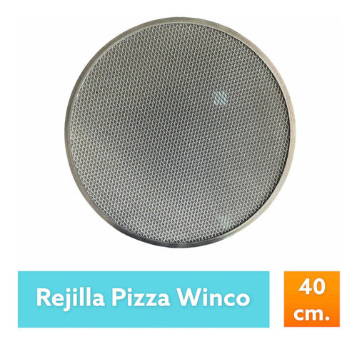 Imagen 1 de 1 de Rejilla Para Pizza 40cm. Aluminio Winco.