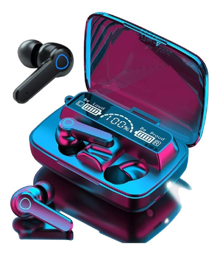 Audífono Inalámbrico Bluetooh M19 Gamers Manos Libres Black
