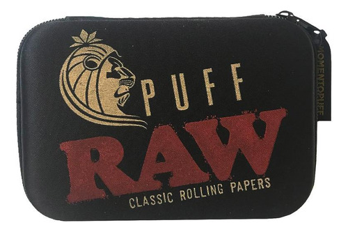 Case Bag Puff Life Classica Preta Raw Edição Limitada