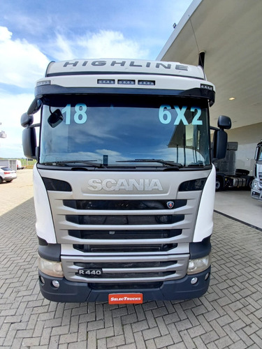 Imagem 4 de 15 de Scania Highline R440 6x2 2018 - Selectrucks -