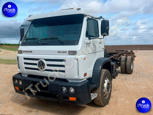 Vw 15190 Worker 4x2 Ano 2014/2014 = Mb 1319 1719 1419 17190