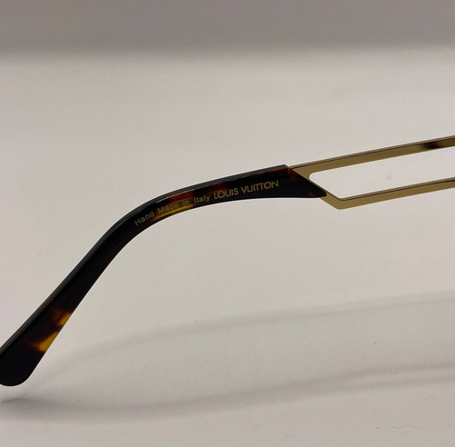 Gafas Lentes Louis Vuitton Z1865e Tortoise Doradas Ocean Café Café Dorado (Usado)