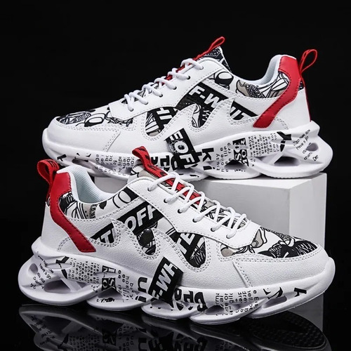 A Zapatillas De Tenis Para Correr De Moda Ligera Para Hombre