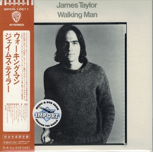 James Taylor Walking Man Sleeve Mini Lp Cd Japón Cerrado